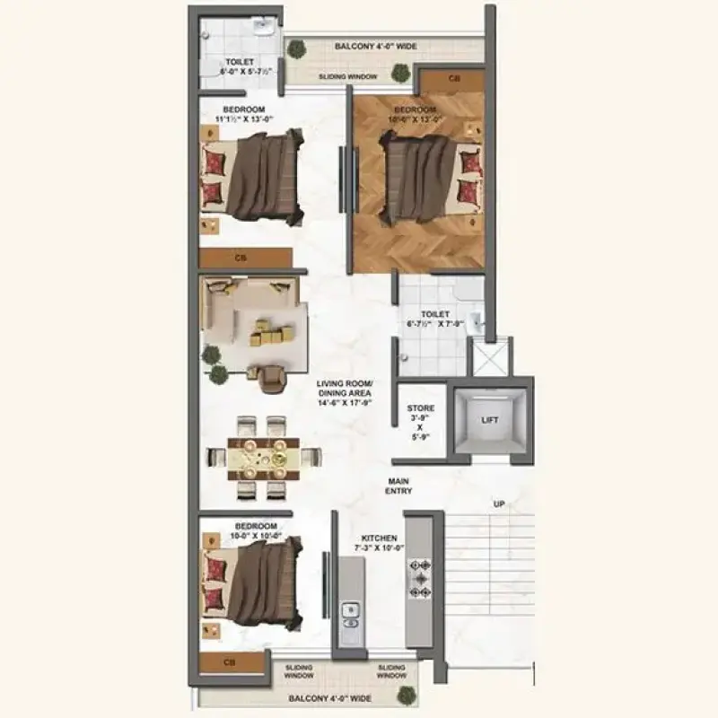 Shiva Motia Aero Greens Aerocity Mohali | Best 3/4 BHK Independent Floors | RERA Approved | GMADA Approved