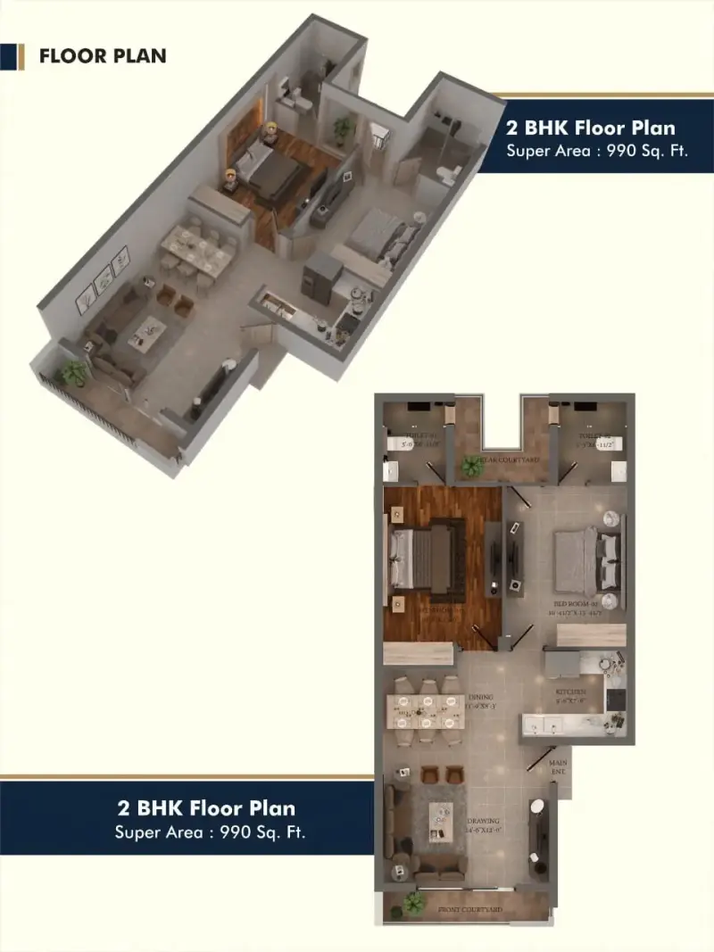 Luxury Nest Apartments – Sector 117, Mohali