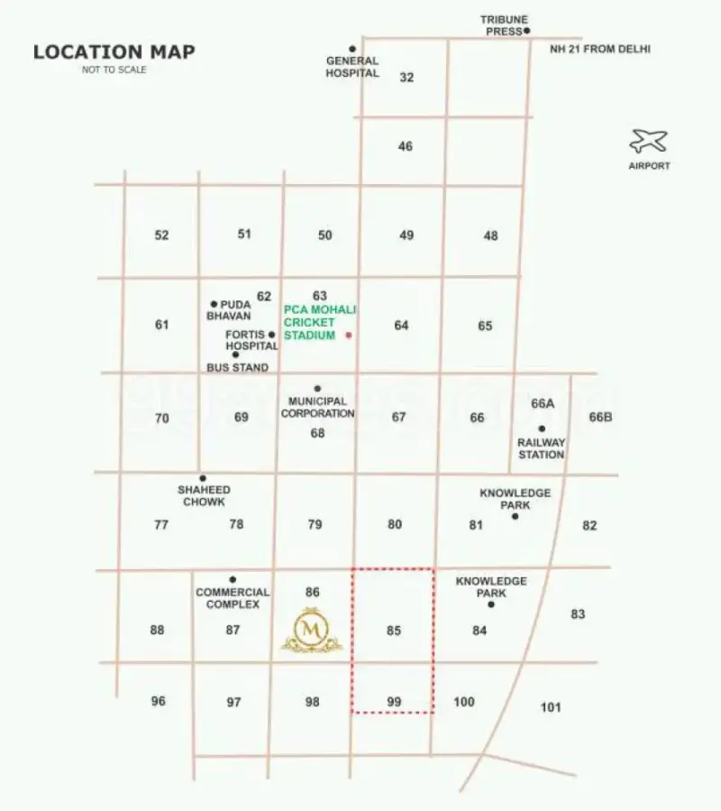 Mohali Royal Towers Sector 86 Mohali | Luxury 3 BHK High-Rise Apartments for Sale | Best Residential Projects in Mohali