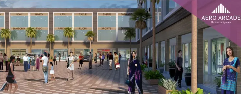 Aero Arcade Mohali: Prime Commercial Projects in Mohali | SCO, Shops, Booths on Airport Road