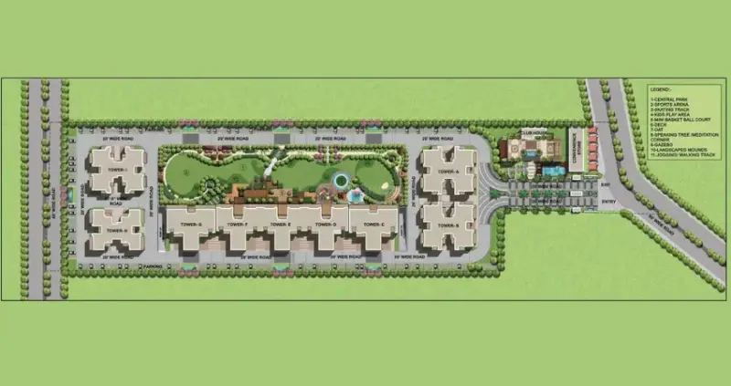 Affinity Greens Zirakpur: Luxury 2, 3, 4 BHK Apartments | Best Residential Projects in Zirakpur