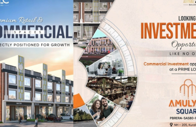 Amulyam Square Airport Road Mohali: Best Commercial Projects in Mohali | Residential Plots in Mohali | Real Estate