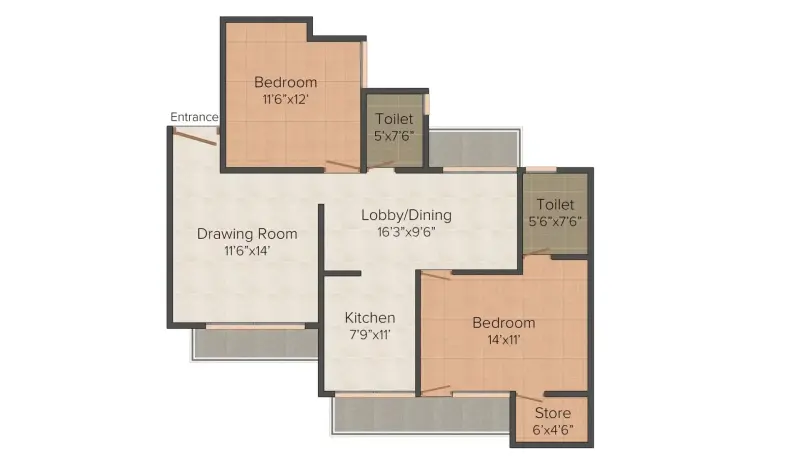 APS Panchkula Heights Sector 20 Panchkula | Affordable 2BHK & 3BHK High-Rise Apartments in Zirakpur Residential Projects