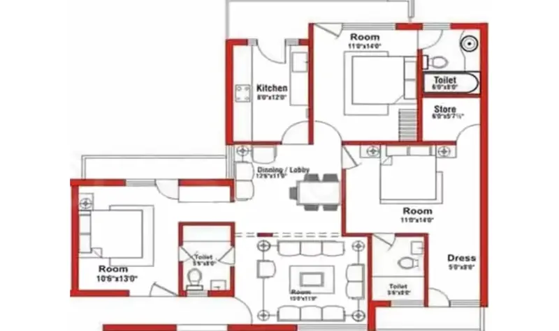 APS Panchkula Heights Sector 20 Panchkula | Affordable 2BHK & 3BHK High-Rise Apartments in Zirakpur Residential Projects