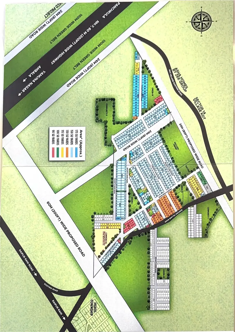 Aravali Hill View Estate Sector 14 Panchkula |Affordable Residential Plots in New Residential Plot Projects in Panchkula
