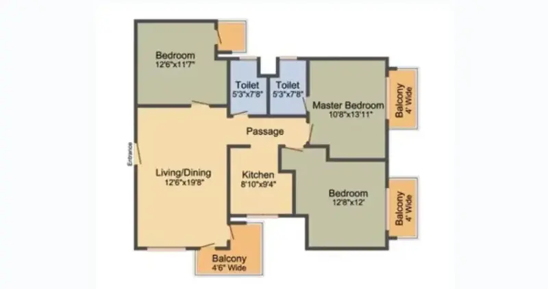 Asha Panchkula By Zee Sector 14 Extension II Panchkula | 2 & 3 BHK Apartments