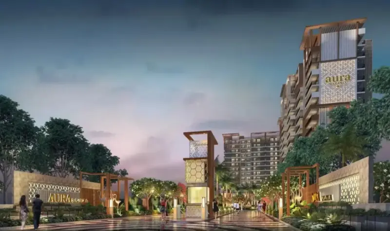 Aura Gazania Gazipur Road Zirakpur | Luxury 3BHK High-Rise Apartments in Zirakpur Residential Projects