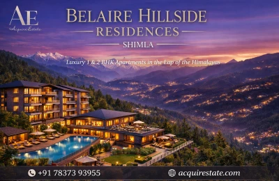 Belaire Hillside Residences Shimla – Luxury Living in the Lap of the Himalayas
