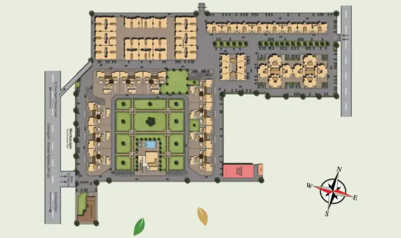 Bliss Orra Gazipur Zirakpur | Luxury 3BHK High-Rise Apartments in Zirakpur Residential Projects