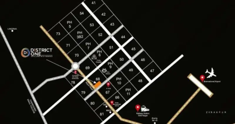 District One Sector 66 Mohali: Premium Residential Projects in Mohali | Luxury Apartments & Mixed-Use Development