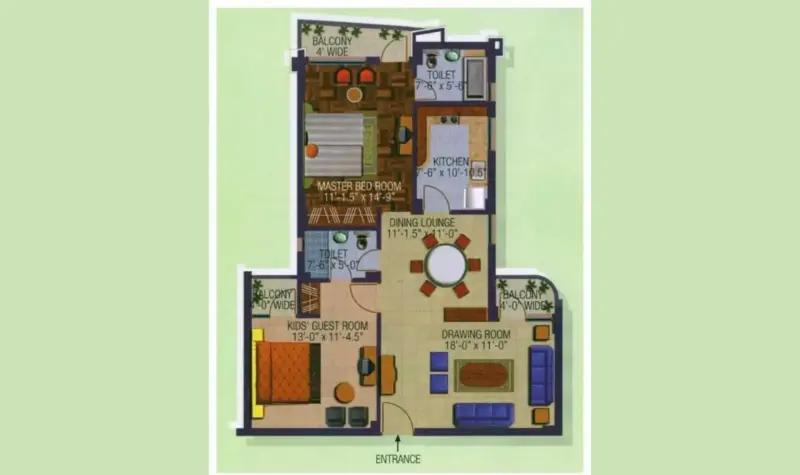 Divine Solitaire Patiala Road Zirakpur | Luxury 3BHK High-Rise Apartments in Zirakpur Residential Projects