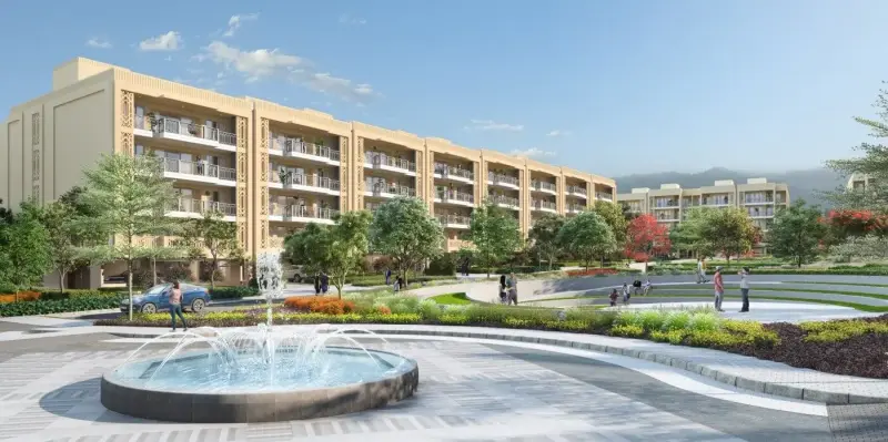 DLF The Valley Gardens Sector 3 Panchkula: Luxury 3 & 4 BHK Independent Floors