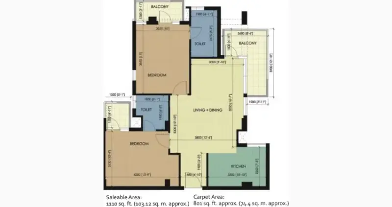 Essel Asha Panchkula By Zee Phase 2 Sector 20 Panchkula | Affordable 2-3 BHK Apartments