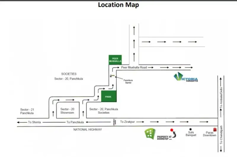 Fortune Victoria Heights Zirakpur | Luxury 3BHK & 4BHK High-Rise Apartments in Peer Muchalla Residential Projects