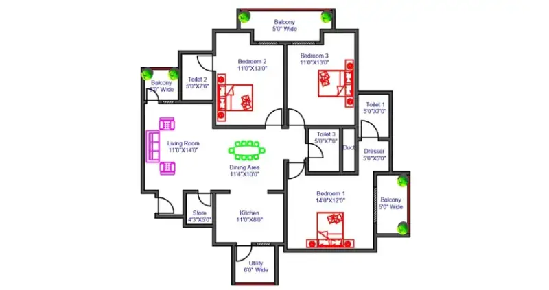 GBP Athens II Zirakpur: Luxury High-Rise Apartments on PR7 Airport Road