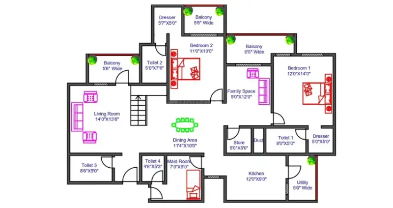 GBP Athens II Zirakpur: Luxury High-Rise Apartments on PR7 Airport Road