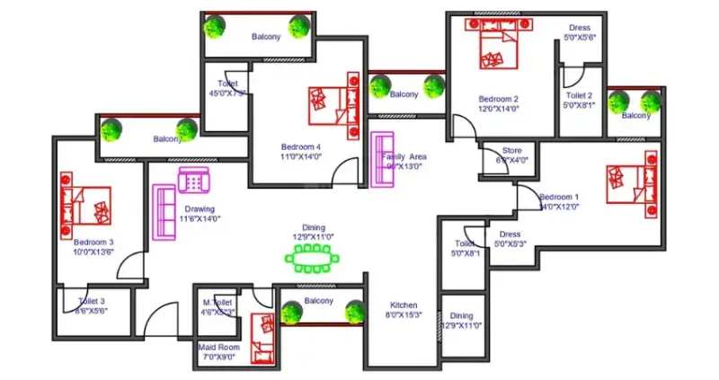 GBP Athens II Zirakpur: Luxury High-Rise Apartments on PR7 Airport Road
