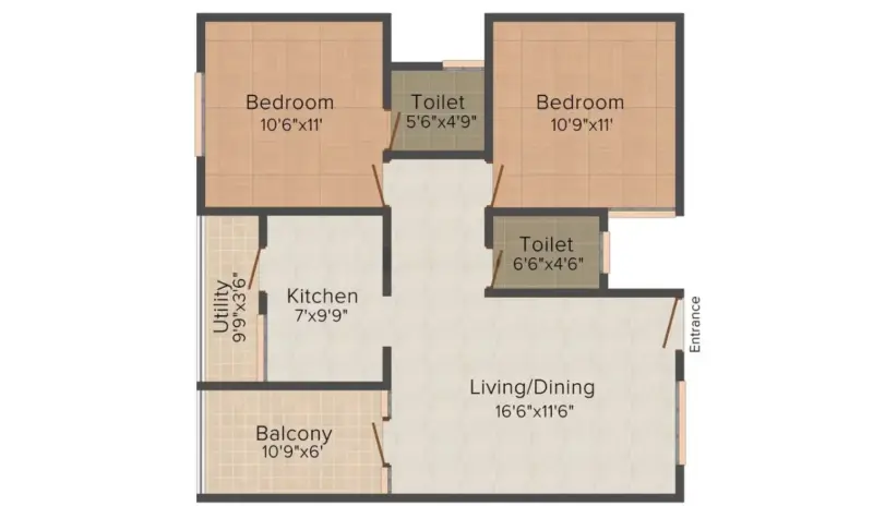 Goldmine Complex Lohgarh Road Zirakpur | Affordable 3BHK High-Rise Apartments in Zirakpur Residential Projects