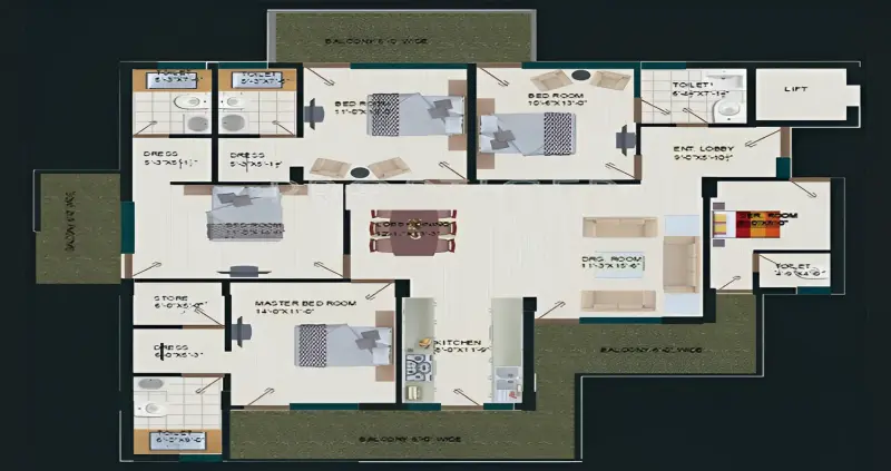 GS Royale Mansions Zirakpur: Luxury High-Rise Apartments in Zirakpur | Best Residential Projects in Zirakpur