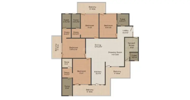 New Generation Maple Apartments Dhakoli Zirakpur: Best Residential Projects in Zirakpur