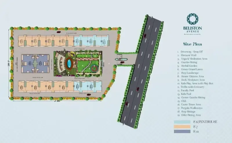 GVT Beliston Avenues Dhakoli Zirakpur | Luxury 3BHK & 4BHK High-Rise Apartments in Zirakpur Residential Projects
