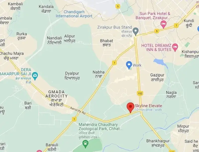 Skyline Elevate Zirakpur Mohali | Best Luxury 3/4 BHK High-Rise Apartments | Upcoming Residential Projects in Mohali
