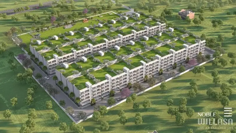 Noble Willasa Sector 99 Mohali | Luxury 3BHK Independent Floors | Residential Property in Mohali | RERA Approved