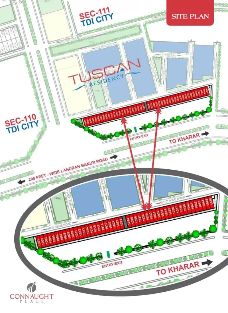 TDI Connaught Plaza Mohali: Best Commercial Property for Sale in Sector 74A | Office Spaces & Shops