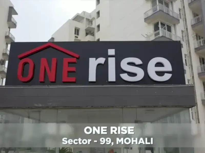 One Rise Sector 99 Mohali | Luxury 3 BHK Apartments for Sale | High-Rise Flats in Mohali Real Estate