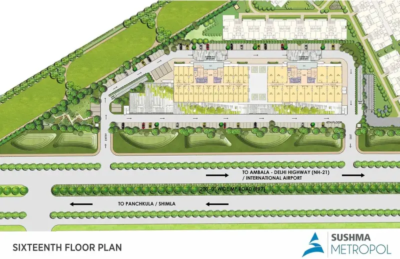 Sushma Metropol Mohali: Top Commercial Real Estate Projects in Mohali | Offices & Shops for Sale