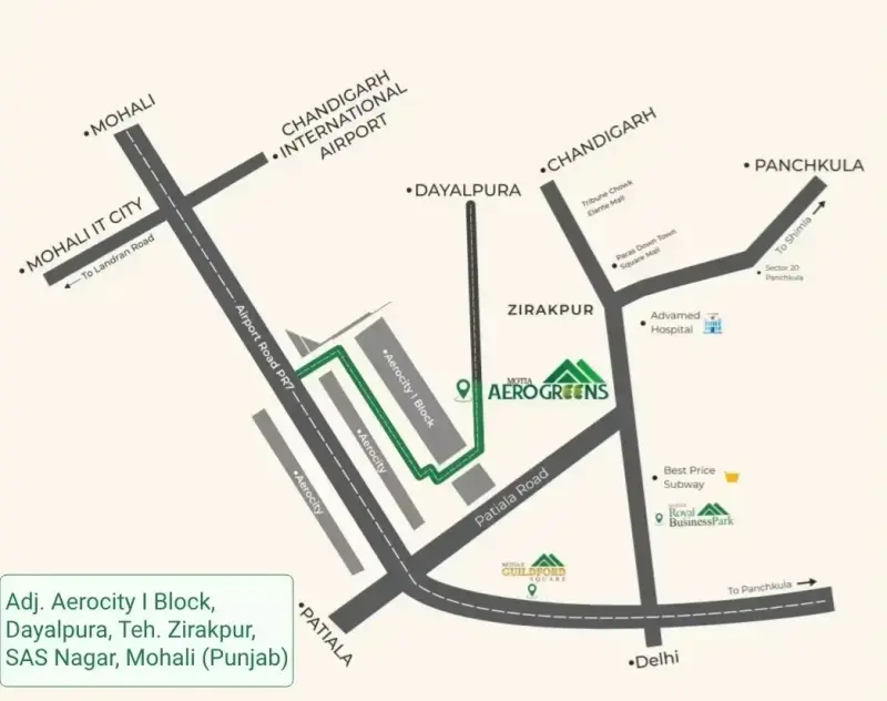Shiva Motia Aero Greens Aerocity Mohali | Best 3/4 BHK Independent Floors | RERA Approved | GMADA Approved