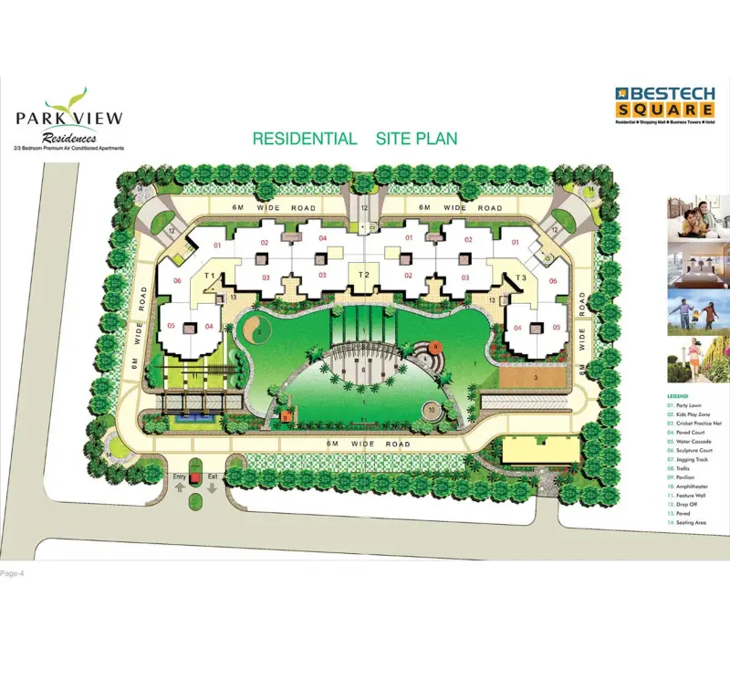 Bestech Park View Residences Sector 66 Mohali | Luxury 2-3 BHK Residential Apartments in Mohali