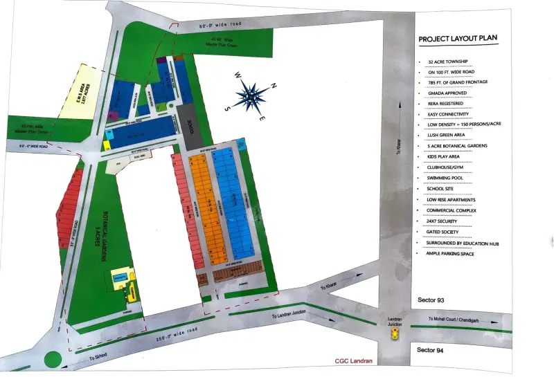 Bollywood Green City Sector 113 Mohali: Luxury 3 BHK Apartments in Mohali | GMADA-Approved Projects