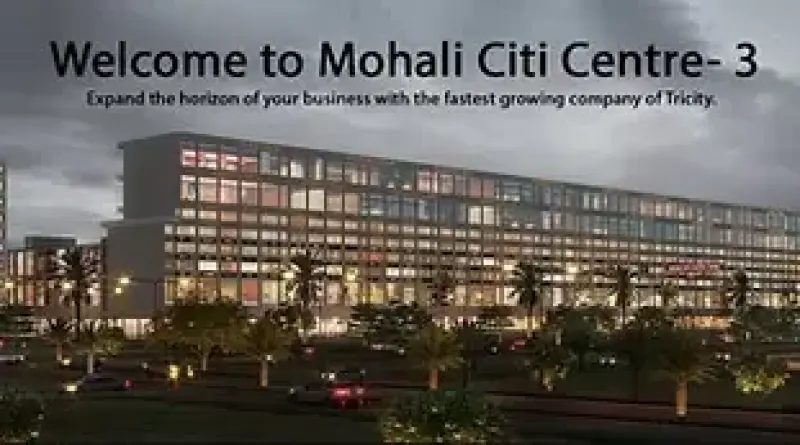 Mohali City Centre Aerocity: Luxury SCOs & Retail Spaces on Airport Road | Best Commercial Projects Mohali Real Estate