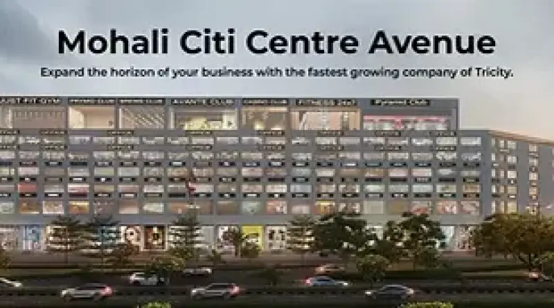 Mohali City Centre Aerocity: Luxury SCOs & Retail Spaces on Airport Road | Best Commercial Projects Mohali Real Estate