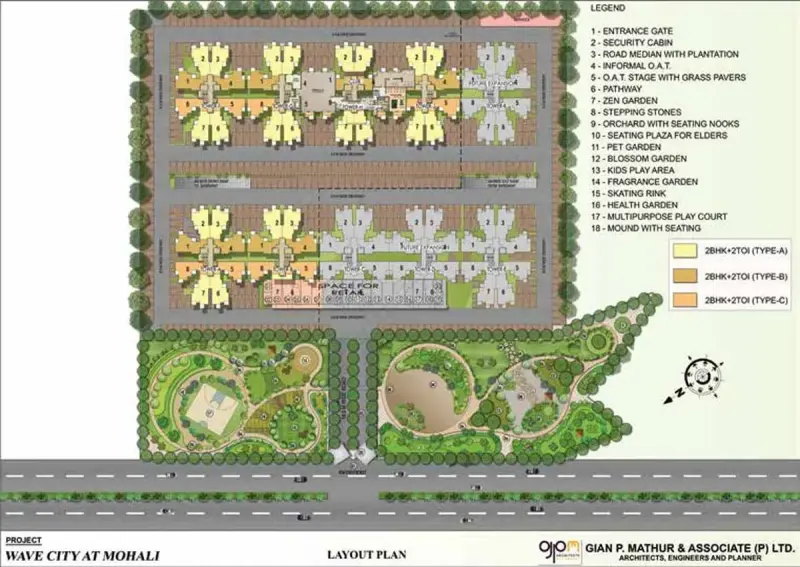 Wave Dream Homes Sector 85 Mohali | Affordable 2 BHK Apartments | Real Estate in Mohali