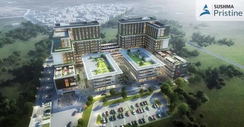 Sushma Pristine Mohali | Premium Commercial Projects in Mohali | RERA Approved High Rise Offices & Retail Spaces