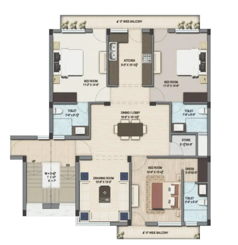 Bollywood Green City Sector 113 Mohali: Luxury 3 BHK Apartments in Mohali | GMADA-Approved Projects