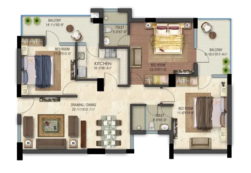 Gold Homes - Residential Luxury Apartments