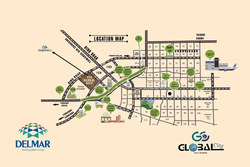 Global City - Sunny Enclave | Luxury Independent Plots Floors Villas