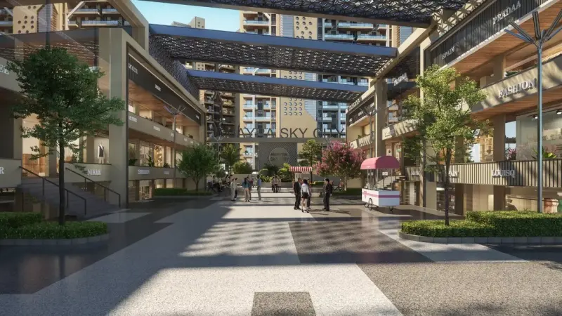 Amayra Centrum Plaza - Commercial & Residential real estate project