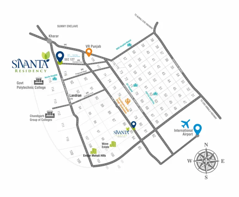 AN Sivanta Residency - Premium Low Rise Apartments in Sector 127