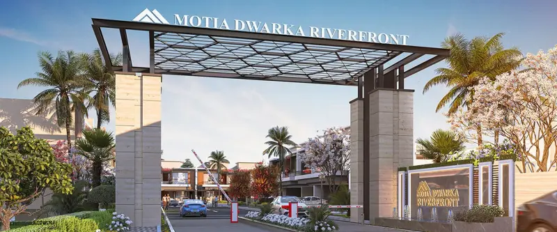 Motia Dwarka Riverfront, Premium | Residential plots