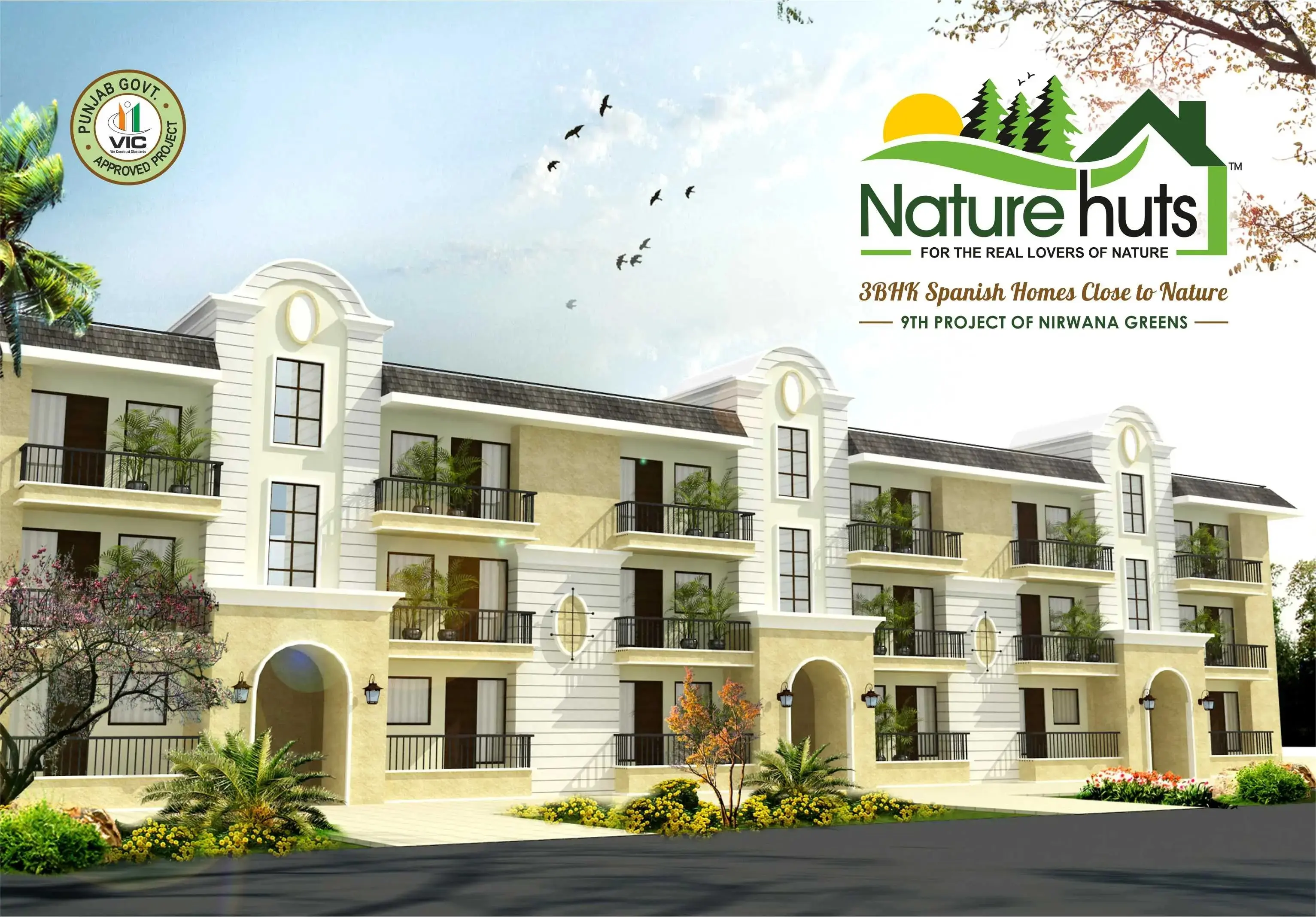 Nature Huts - Affordable Residential Apartments