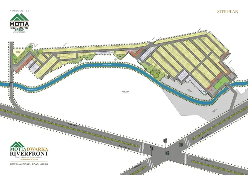 Motia Dwarka Riverfront, Premium | Residential plots