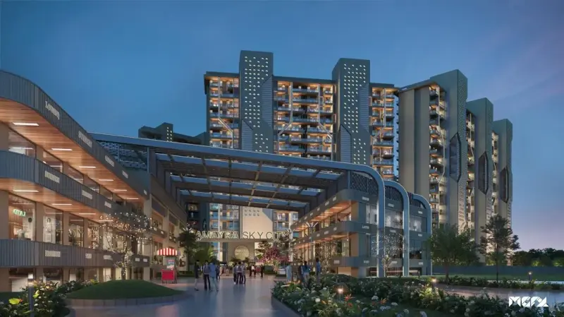 Amayra Sky City Mohali – Residential Apartments Project on Kharar Daun Majra Highway