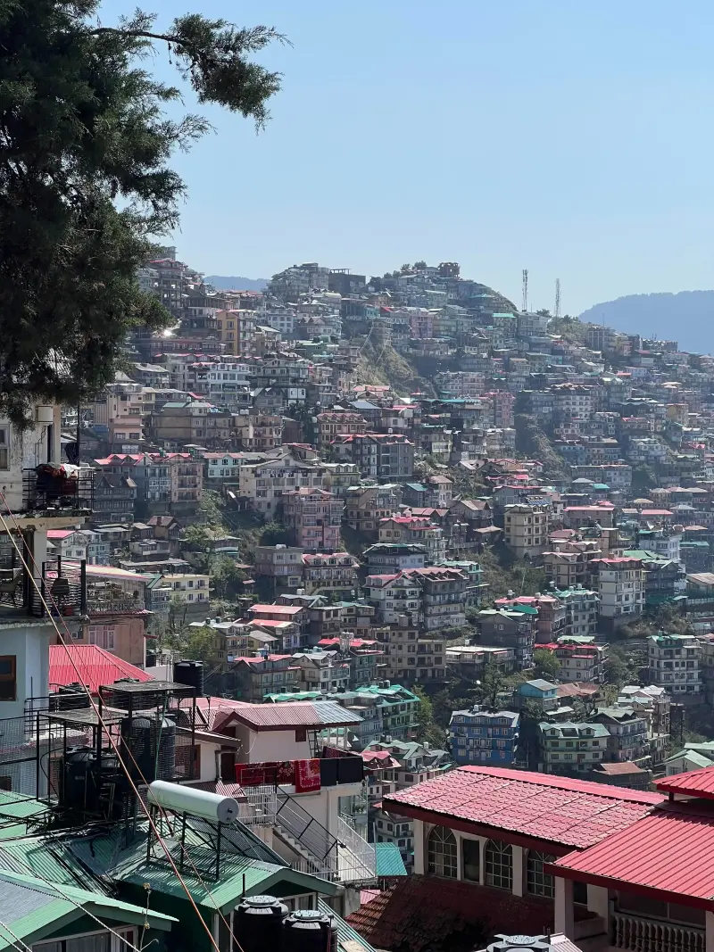Panorama view/Aditya Cottage, Sanjauli, Shimla