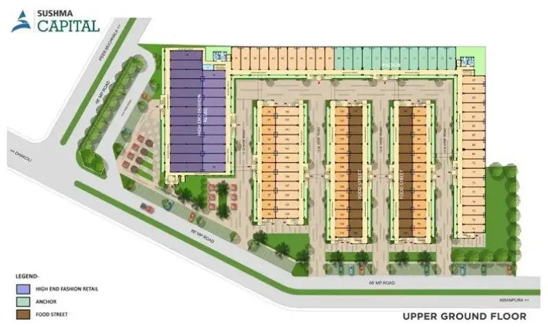 Sushma Capital - Commercial Showrooms SCO