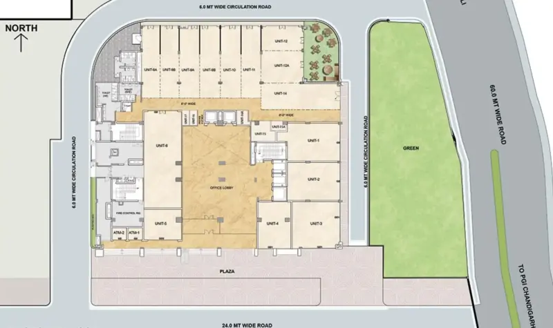 India Trade Tower Sector 83 New Chandigarh | Premium Office Spaces in New Chandigarh Commercial Projects