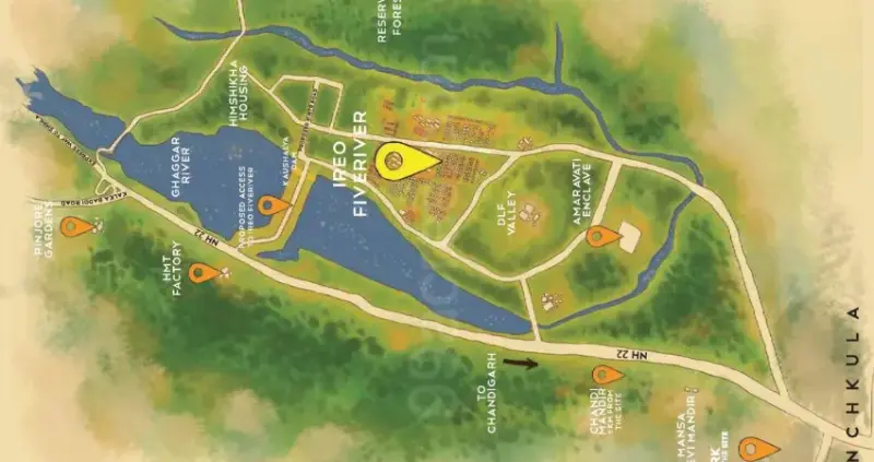 Ireo Fiverivers Plot Bhogpur Panchkula | Premium Residential Plots for Sale